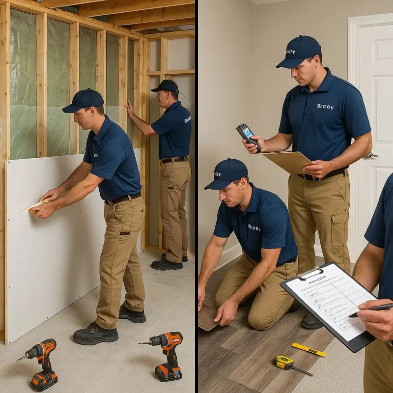 Repairs and Reconstruction process in Sun Valley, ID